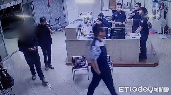 ▲國中生網購據點取貨遇搶匪，警方案發2小時逮捕鍾嫌搶匪法辦。（圖／記者楊永盛翻攝）