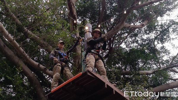 ▲▼為活絡金門夜間觀光，並有效利用閒置空間，藝耕有限公司攜手柳營推出全新觀光活動「2025戰地奇幻夜」。（圖／記者林名揚翻攝）