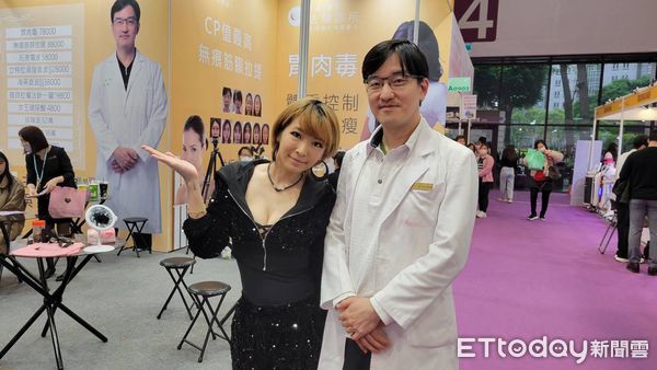 ▲Makiyo現身美容展。（圖／記者葉文正攝）