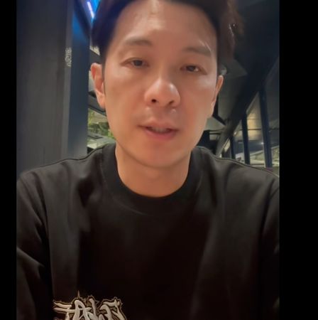 ▲男星陳泓宇父親遭轎車撞擊過世。（圖／翻攝自陳泓宇臉書）