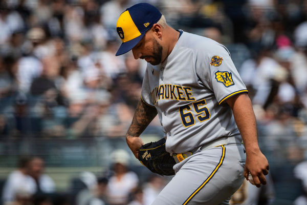 ▲▼釀酒人柯提斯（Nestor Cortes）遭洋基5轟黯然退場。（圖／達志影像／美聯社）