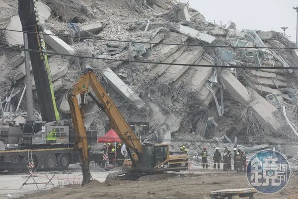 災區今天天氣預報會下雨，對搜救將是一個挑戰。