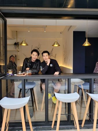 ▲黃少祺、李睿紳三度合作，成為亦師亦有關係。（圖／三立提供）