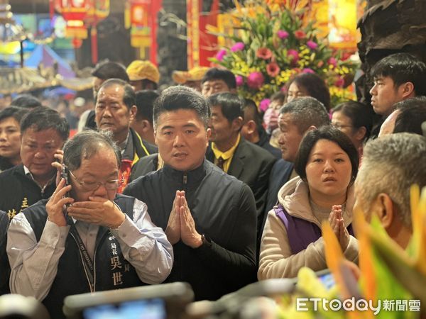 ▲▼顏清標,顏寬恒,媽祖,大甲媽。（圖／記者許權毅攝）