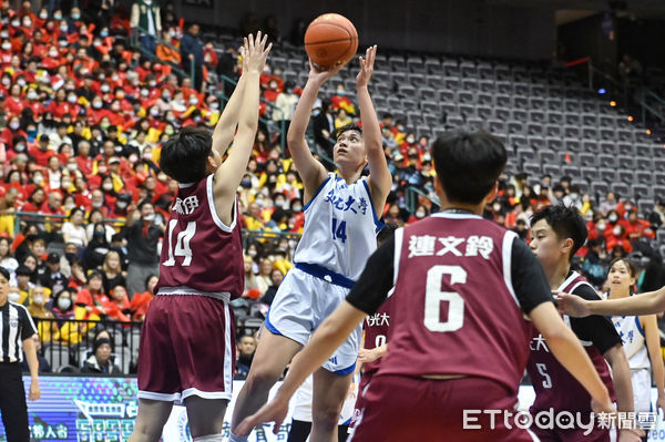 ▲▼2025UBA大專籃球聯賽決賽女子組冠軍戰，文化大學鄭慧慈。（圖／記者李毓康攝）