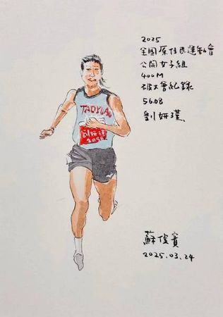 ▲全原運桃園隊破紀錄選手蘇俊賓加碼獎項