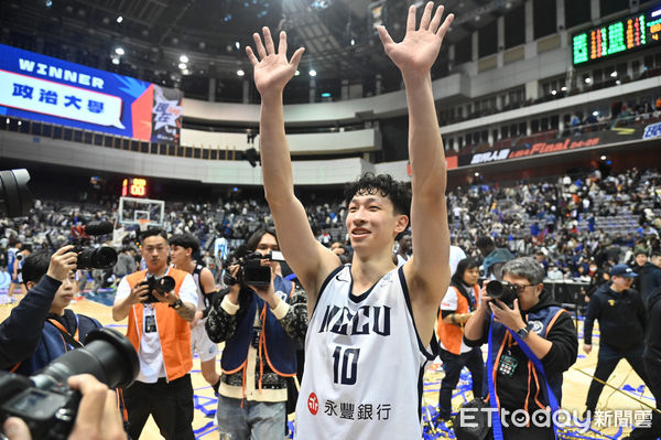 ▲▼2025UBA大專籃球聯賽決賽男子組冠軍戰，政大宋昕澔。（圖／記者李毓康攝）