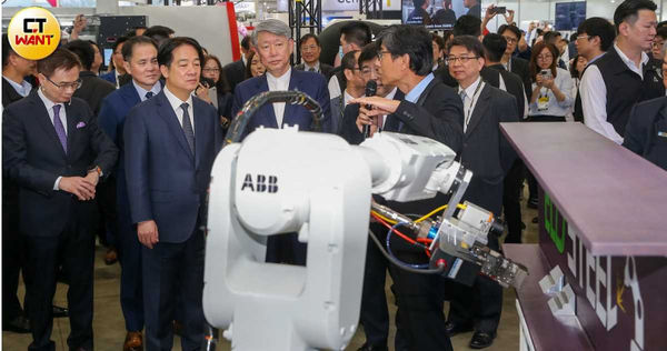 總統賴清德與經濟部長郭智輝親自出席3月的工具機展，顯示重視程度。（圖／黃耀徵攝）