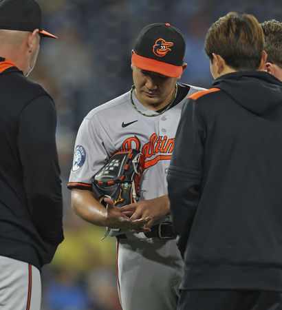 ▲金鶯35歲日籍投手菅野智之。（圖／達志影像／美聯社）