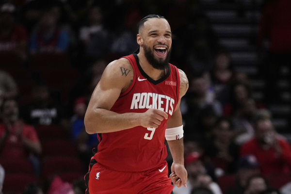 ▲▼火箭「惡棍」布魯克斯、太陽杜蘭特。（圖／達志影像／美聯社）