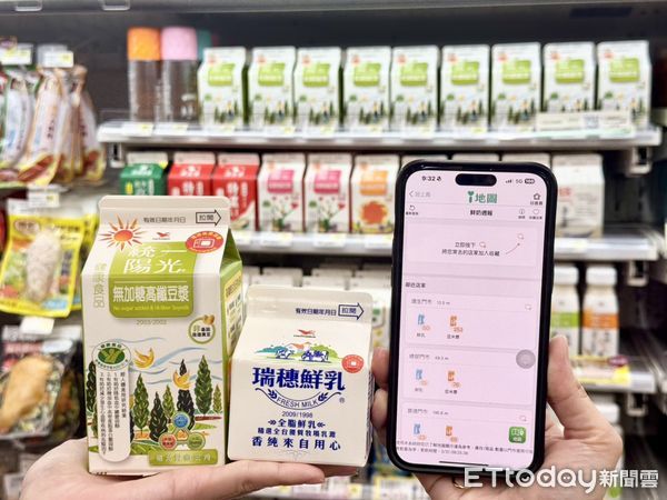 ▲▼生生喝鮮乳。（圖／7-ELEVEN提供）