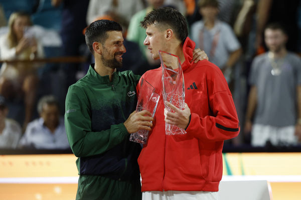 ▲▼網壇天王喬科維奇不敵19歲新星孟席克，無緣生涯第100座冠軍。（圖／路透）