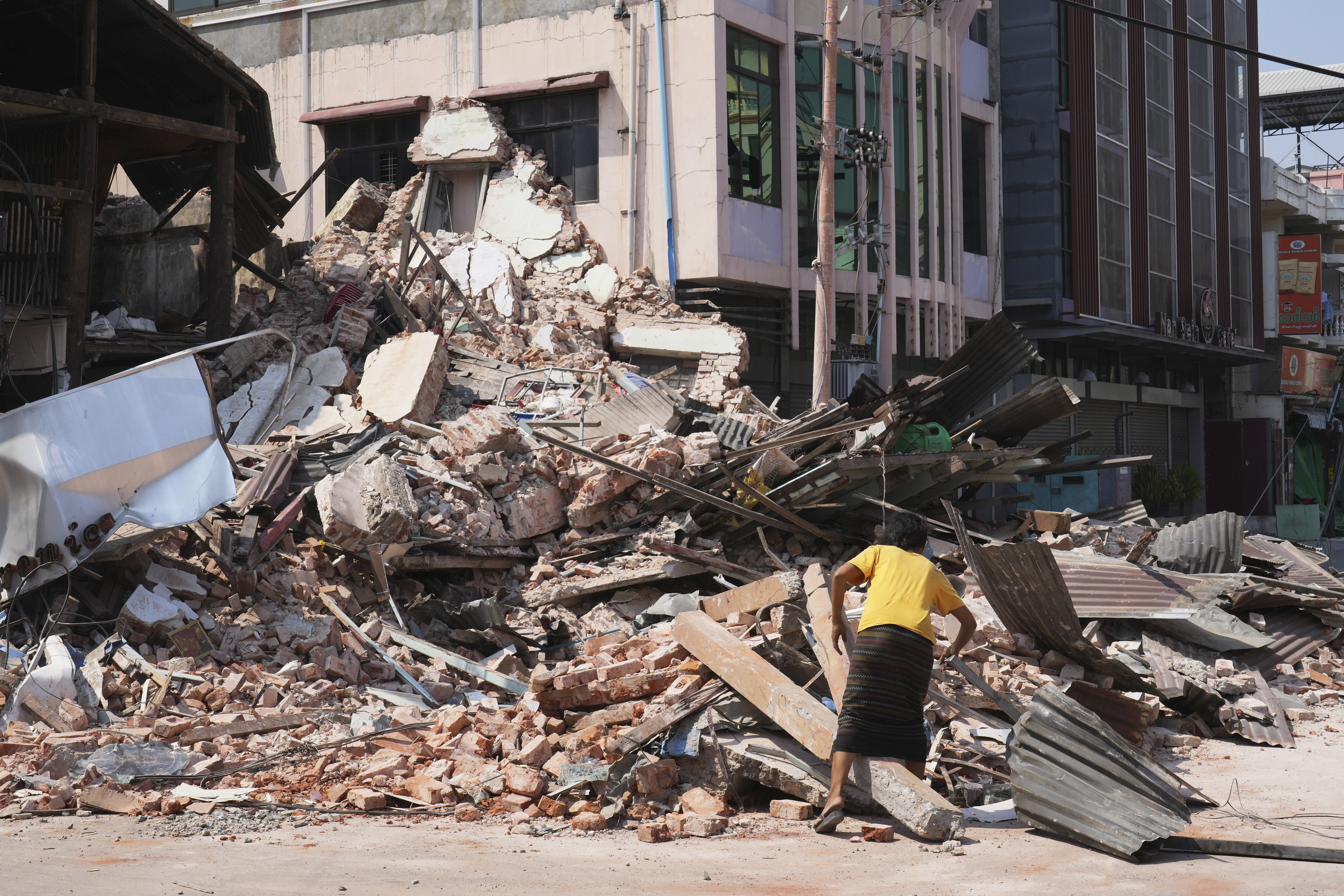 ▲▼緬甸災區。（圖／達志影像／美聯社）