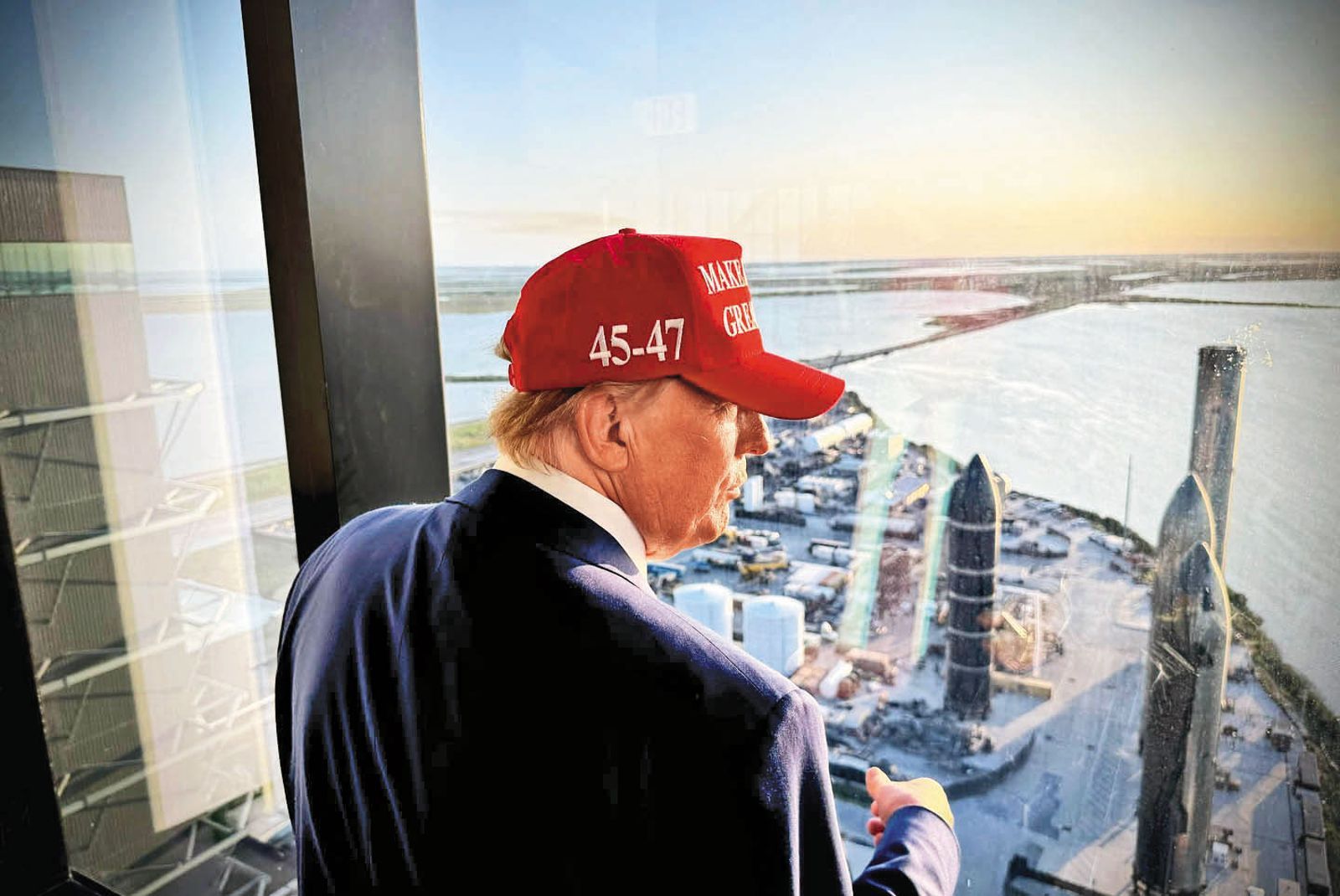 衛星通訊酬載屬高機敏，川普政府近日已放行美商CesiumAstro的出口許可，助攻台灣打造自主低軌通訊衛星。圖為美國總統川普。（翻攝Team Trump Instagram）