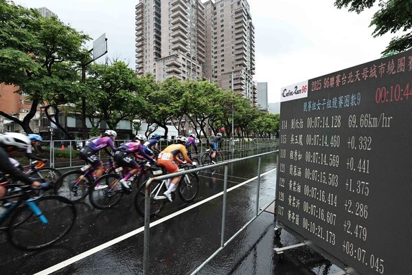 ▲96自由車聯賽連續兩年選擇台北天母作為城市繞圈賽場地，希望讓選手享有世界級競速體驗。（圖／96自由車聯賽提供）