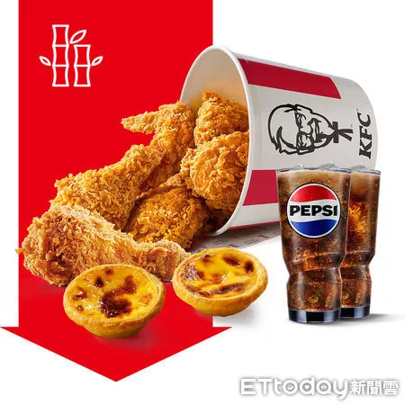 ▲肯德基清明優惠！炸雞桶特價388元　咔啦雞腿堡買一送一。（圖／肯德基提供）
