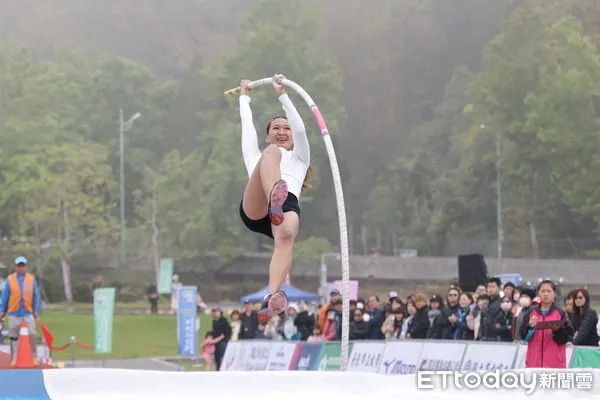 ▲日月潭國際撐竿跳高賽30日於向山遊客中心登場。（圖／南投縣政府提供，下同）