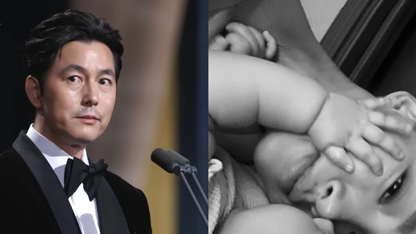 ▲左為鄭雨盛，右為文佳菲與兒子合照。（圖／翻攝自YouTube／KBS Entertain、IG／iamchocobi）