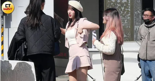 女神降臨1／直擊！河智媛來台吸睛又吸金　西門町大陣仗拍片畫面全都露