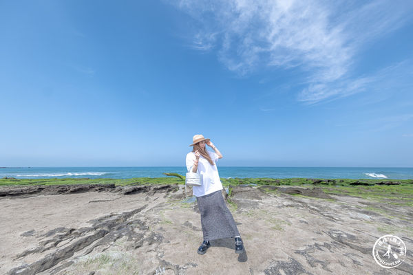 ▲▼老梅綠石槽|海岸抹茶綠地毯．新北旅遊必訪免費景點。（圖／部落客桃桃`s旅人手札授權提供）