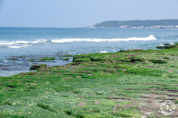 ▲▼老梅綠石槽|海岸抹茶綠地毯．新北旅遊必訪免費景點。（圖／部落客桃桃`s旅人手札授權提供）