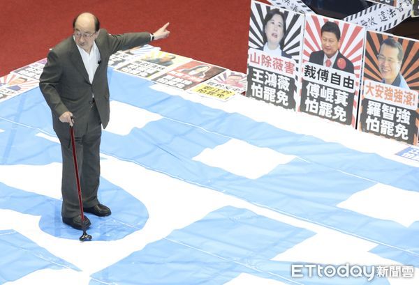 ▲▼柯建銘 大罷免 立法院院會 癱瘓 海報戰。（圖／記者屠惠剛攝）