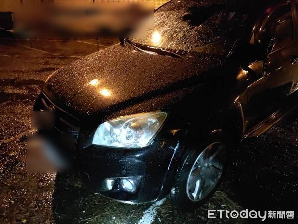 ▲國道1號南下125公里處（苗栗頭屋路段）3月30日凌晨發生汽車逆向事件。（圖／記者楊永盛翻攝，下同）