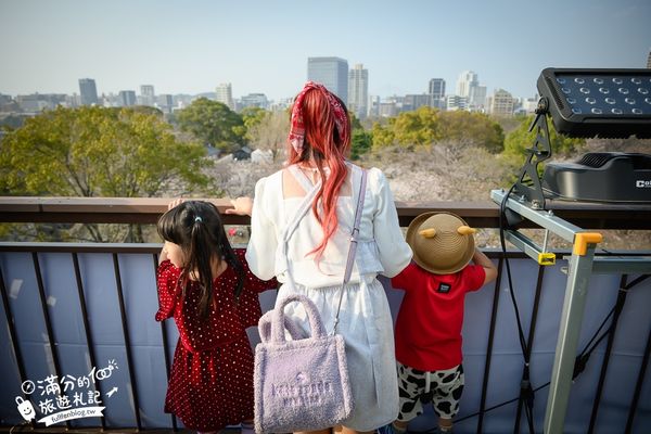 ▲▼2025福岡【舞鶴公園櫻花季】最新花況!福岡城跡點燈&大濠公園,穿和服賞櫻超好看。（圖／部落客滿分的旅遊札記授權提供）
