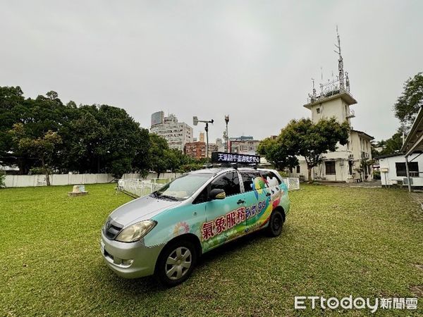 ▲▼氣象署行動預報車將跟隨大甲媽遶境隊伍，提供在地化天氣資訊。（圖／氣象署提供）