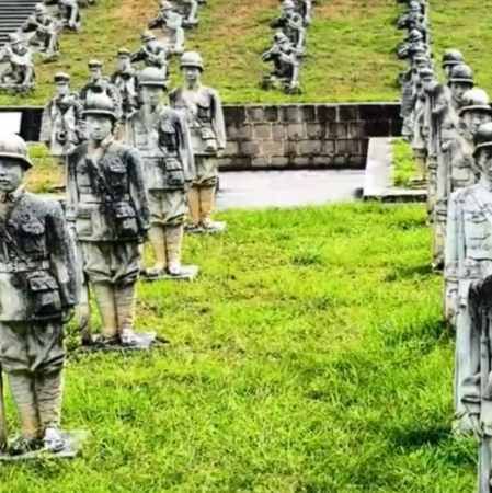 ▲▼夫妻備孕無果竟到烈士陵園求子。（圖／翻攝自微博／瀟湘晨報）