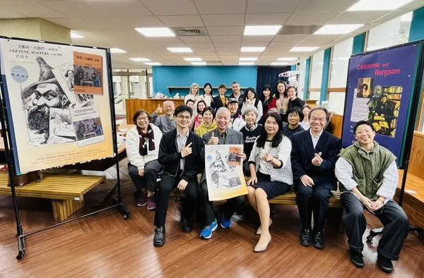 ▲▼       《塞尚、大師們、與我》新書發表      。（圖／業者）