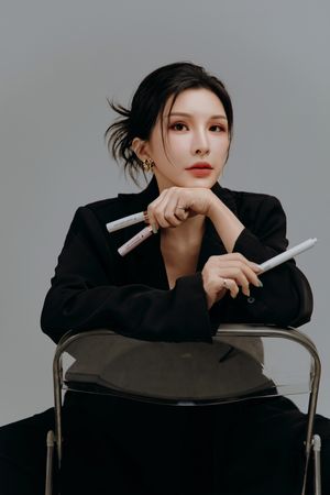 ▲Lala收到CINDYCHEN 睫毛保養專科的邀約代言。（圖／Lala蘇心甯提供）