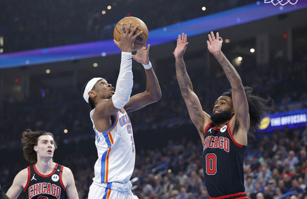 ▲雷霆一哥吉爾吉斯-亞歷山大率隊10連勝，雷霆對戰東區球隊本季28勝1敗成為史上第一紀錄。（圖／路透）