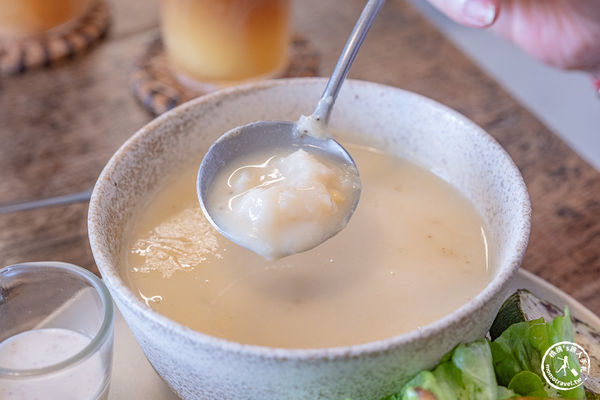 ▲▼台中大里美食|餐桌上的時光-藏身市場公園旁的老宅咖啡廳。（圖／部落客桃桃授權提供）