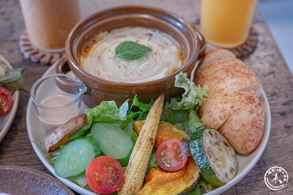 ▲▼台中大里美食|餐桌上的時光-藏身市場公園旁的老宅咖啡廳。（圖／部落客桃桃授權提供）