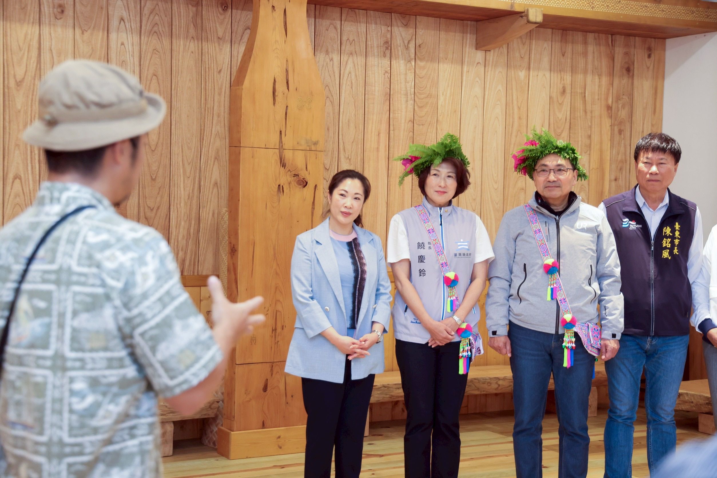 ▲侯友宜率團赴臺東縣府交流。（圖／新北市新聞局提供）