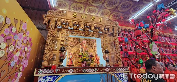 ▲月老星君。（圖／記者游瓊華攝）