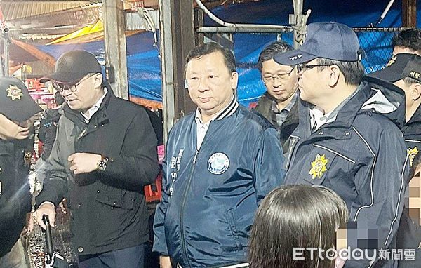 ▲桃園市警局刑警大隊最近三天實施「雷霆除暴」專案，市警局副局長劉印宮率領刑大同仁執行掃蕩勤務。（圖／記者沈繼昌翻攝）