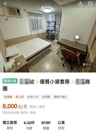 ▲Andy日前搬離住了10年的小套房。（圖／翻攝自591）