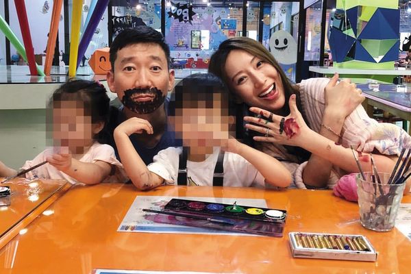 【獨家】【育兒總動員】捕獲野生大明星　隋棠夫婦降臨校園交流家長