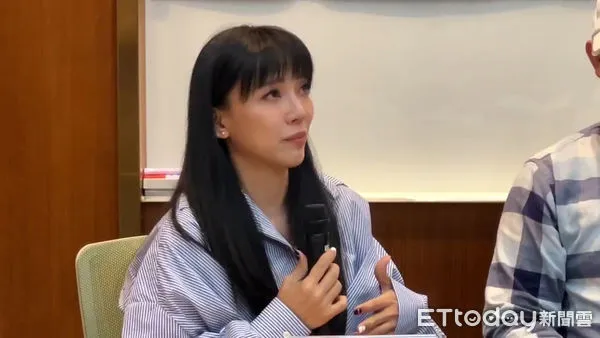 ▲▼李靚蕾現身立院，落淚呼籲建立兒童工作證制度。（圖／記者陳煥丞攝）