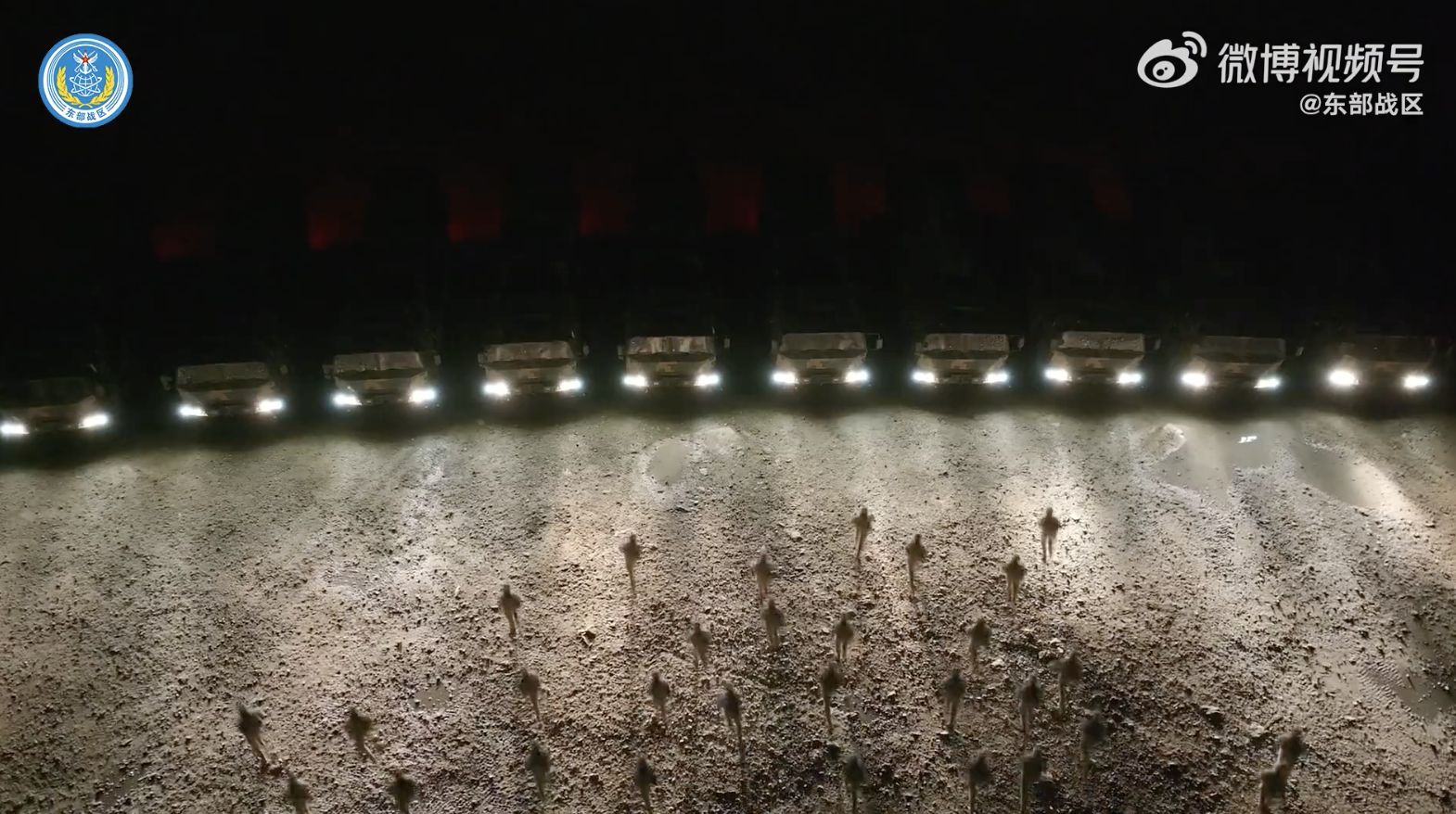 ▲東部戰區陸軍實施「遠箱火」火箭彈實彈射擊。（圖／翻攝東部戰區）