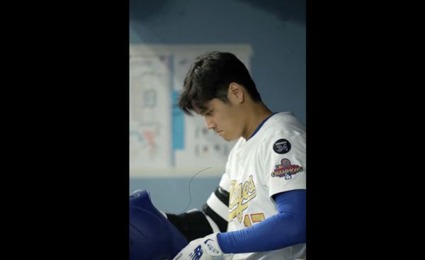 ▲不明物出現在大谷翔平宣傳短片引熱議。（圖／截自X:MLB）