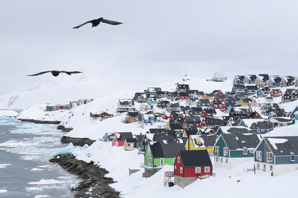 ▲▼ 格陵蘭首府努克（Nuuk）。（圖／路透）