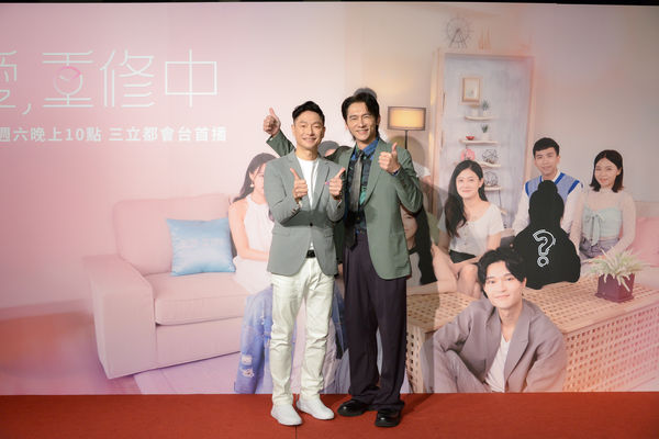 ▲溫昇豪與謝祖武參加戀愛節目。（圖／三立提供）