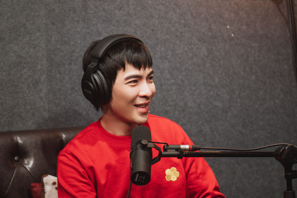 ▲蕭敬騰登上張懷秋主持的Podcast節目《白日夢非常秋》。（圖／犢影制作、有意思國際傳播提供）