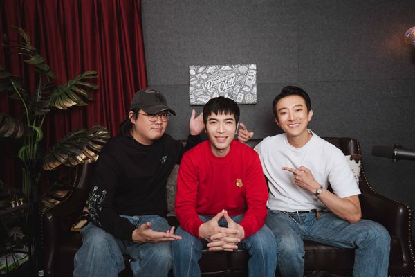 ▲蕭敬騰登上張懷秋主持的Podcast節目《白日夢非常秋》。（圖／犢影制作、有意思國際傳播提供）