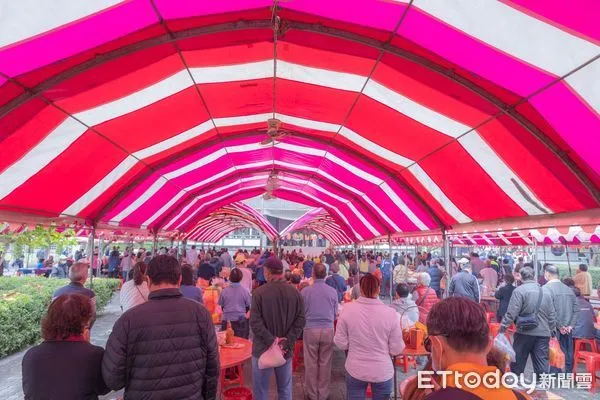 ▲屏東市舉行清明祭祀法會             。（圖／屏東市公所提供）