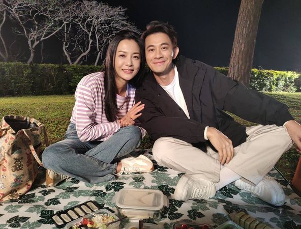 ▲何蓓蓓跟曾子益在《好運來》譜出姐弟戀。（圖／民視提供）