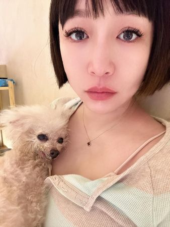 ▲林可唯無法接受愛犬離世。（圖／翻攝自Facebook／林可唯 大有可唯）